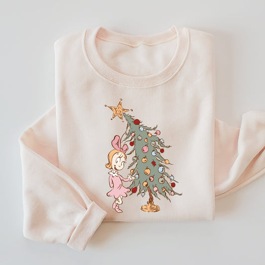 Cindy's Magical Christmas Kids & Adult Crewneck Sweater