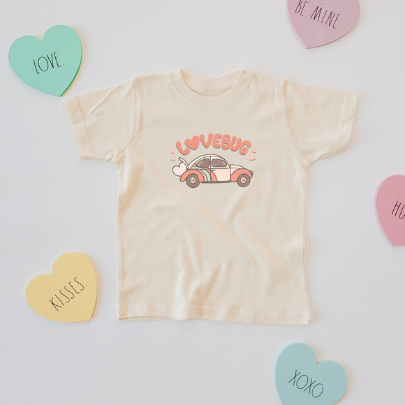 LOVE BUG KIDS & ADULT TEE-cream