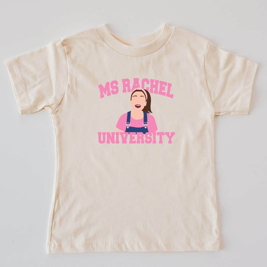 Ms. Rachel University Onesies and T-shirt featheredbreaths