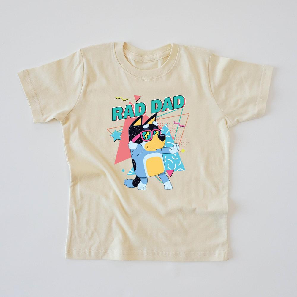 Rad Dad T-Shirt - Perfect for Dads and Sons Who Are Rad Together featheredbreaths
