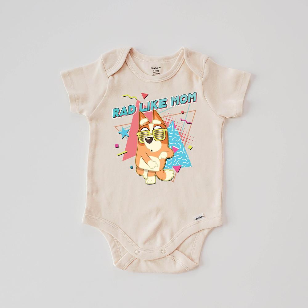 Rad Mom and Rad Like Mom T-Shirt featheredbreaths
