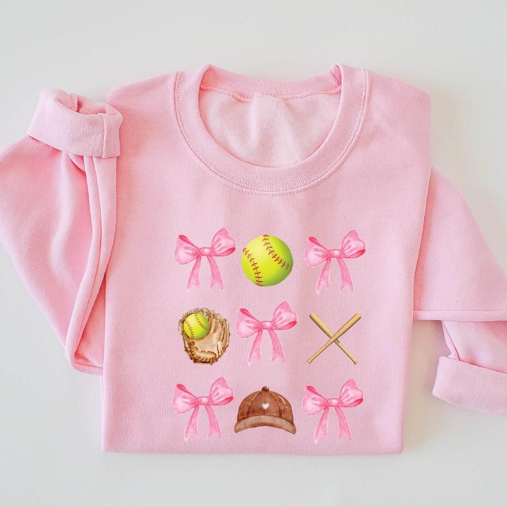 Softball Girl's Sweater featheredbreaths