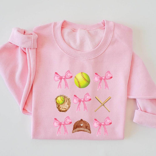 Softball Girl's Sweater featheredbreaths
