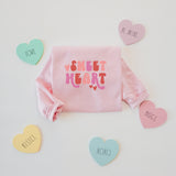 SWEETHEART KIDS & ADULT CREWNECK SWEATER-multiple colors