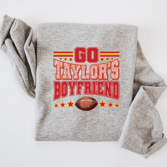 BOYFRIEND CREW KIDS & ADULT-heather grey