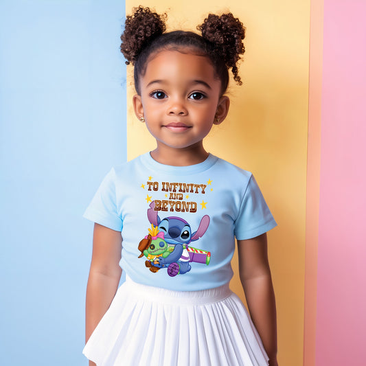 Stitch to Infinity Kids & Adult T-Shirt