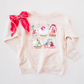 Princess Christmas Ornaments Kids & Adult Crewneck Sweater