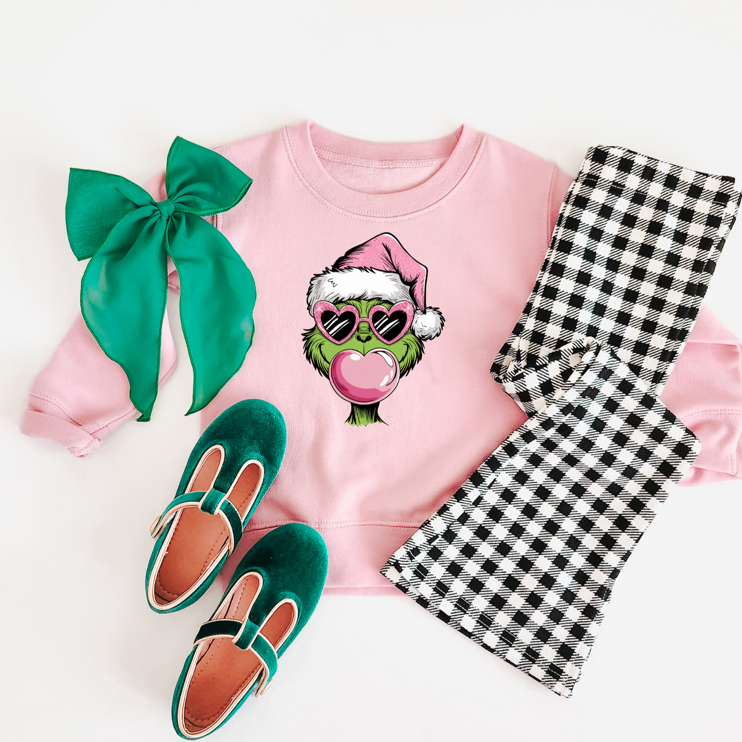 Grinchy Kids Crewneck Sweater