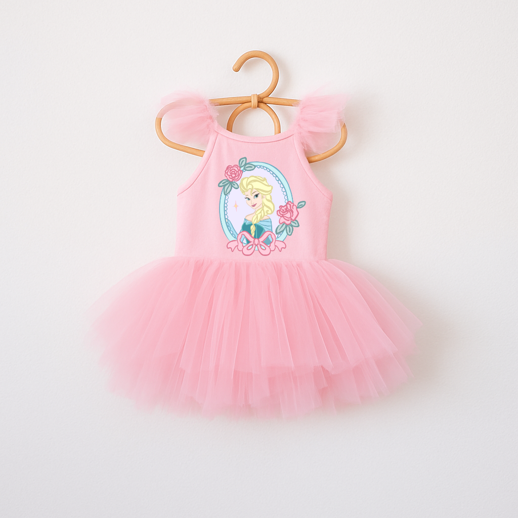 Snow Queen Ballerina Dress for Valentines Day