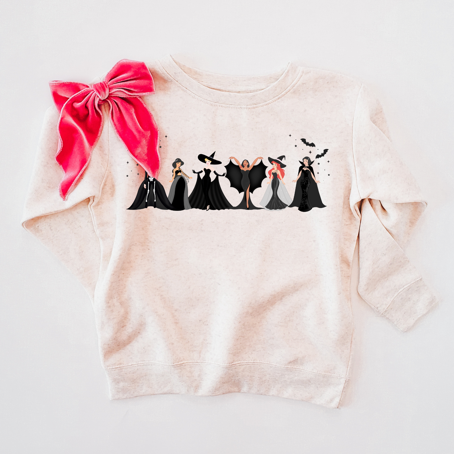 Spooky Princesses Kids & Adult Crewneck Sweater