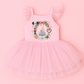 Mouse & Friends Coquette Christmas Kids Ballerina Dress