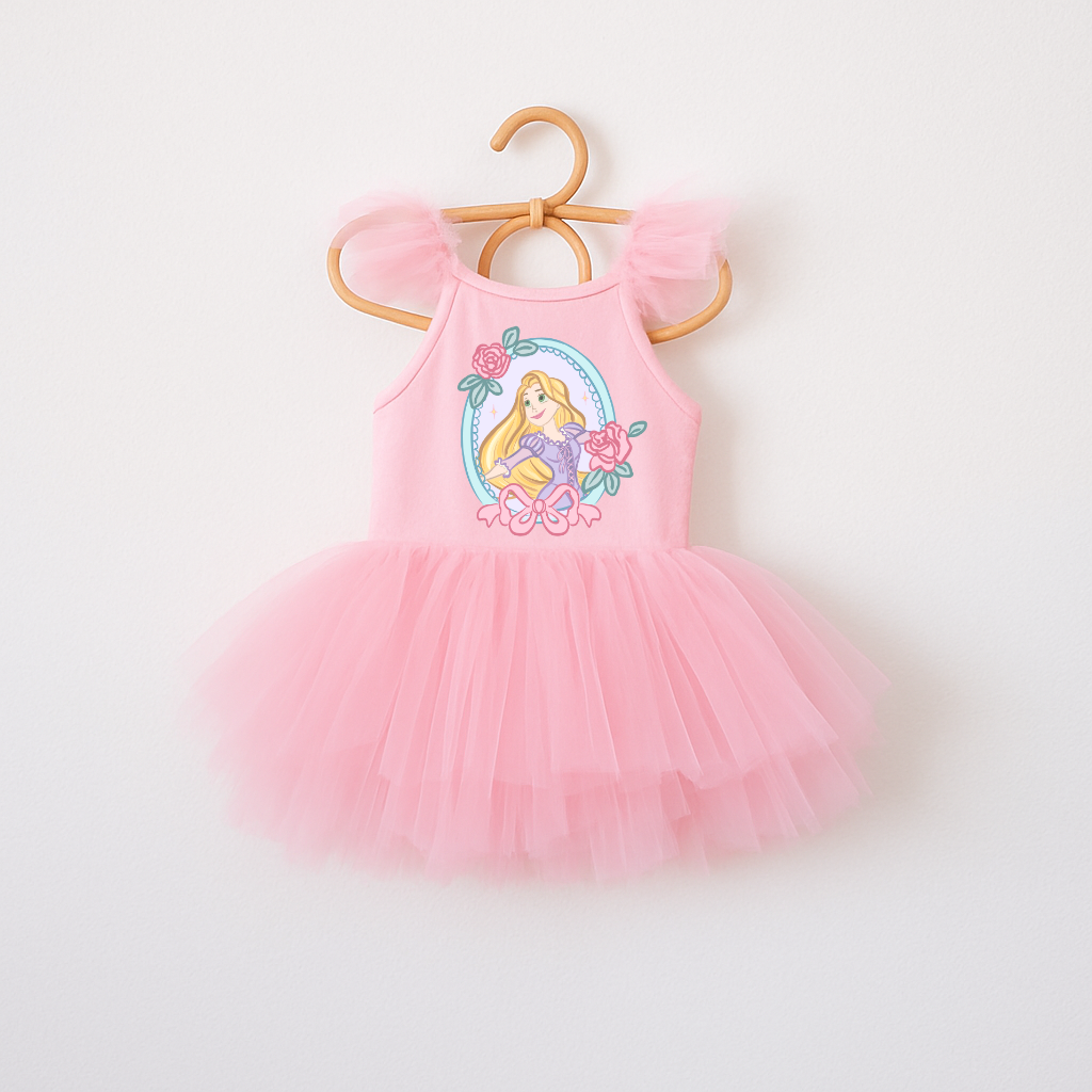 Rapunzel Ballerina Dress for Valentines Day