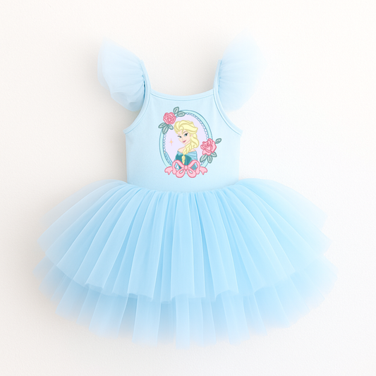 Snow Queen Ballerina Dress for Valentines Day