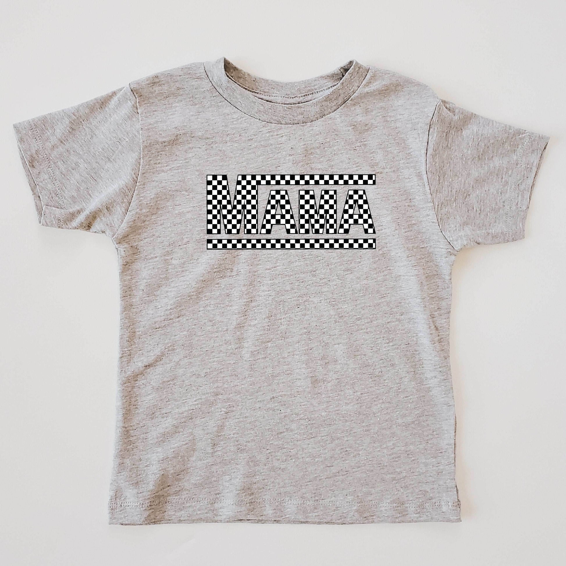 Checkered Mama T-Shirt - Feathered Breaths