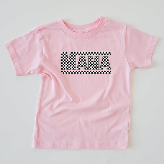 Checkered Mama T-Shirt - Feathered Breaths