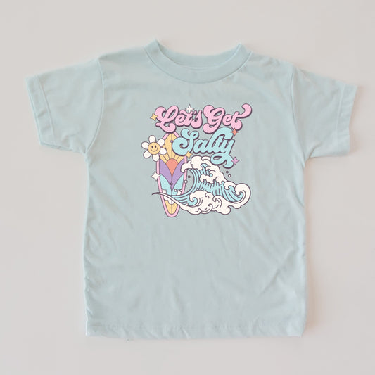 LET'S GET SALTY KIDS ONESIE & TEE-multiple colors