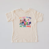 ALL THE FEELS KIDS & ADULT TEE-multiple colors