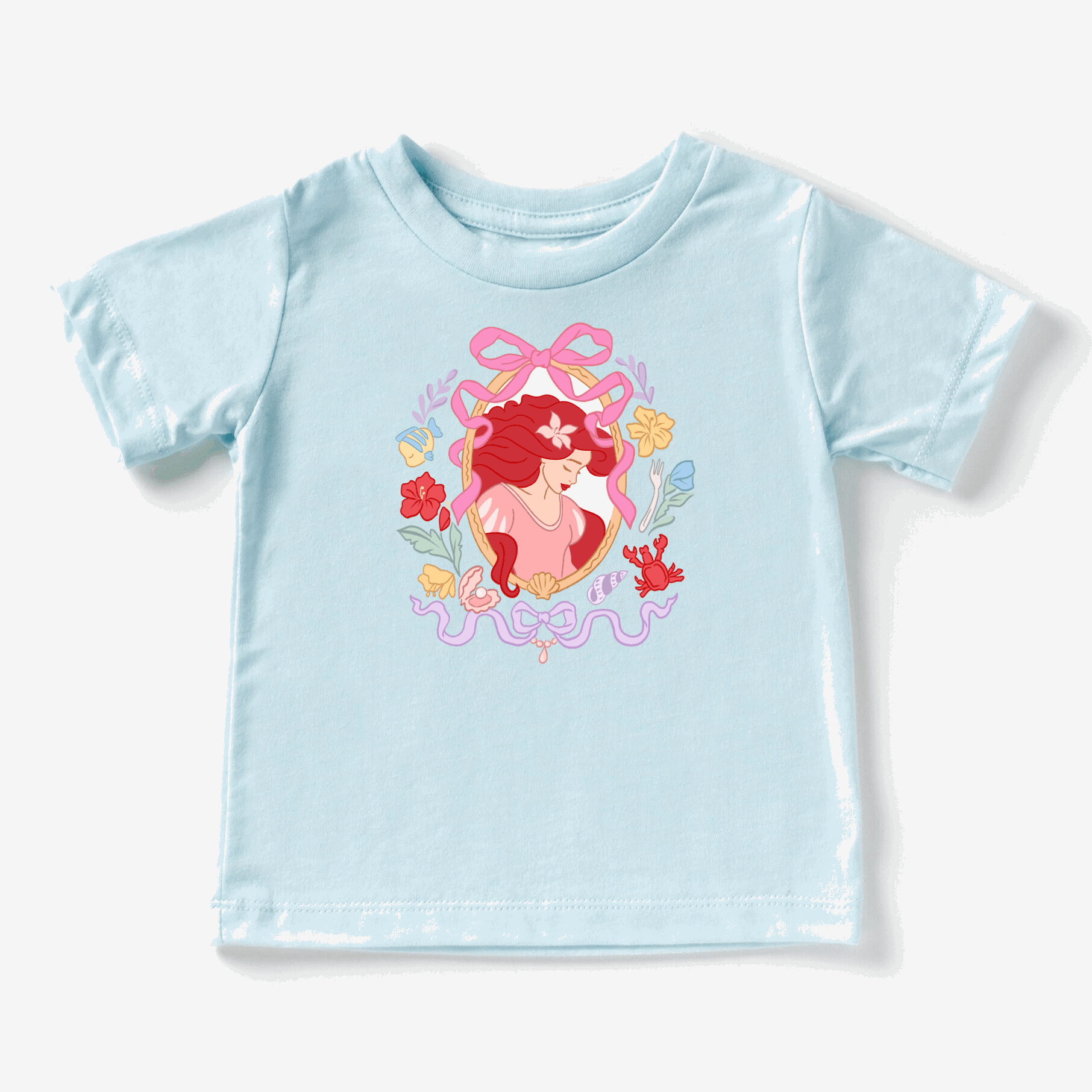 Under the Sea Princess T-Shirts featheredbreaths