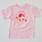 UNDER THE SEA PRINCESS COQUETTE KIDS & ADULT TEE-multiple colors