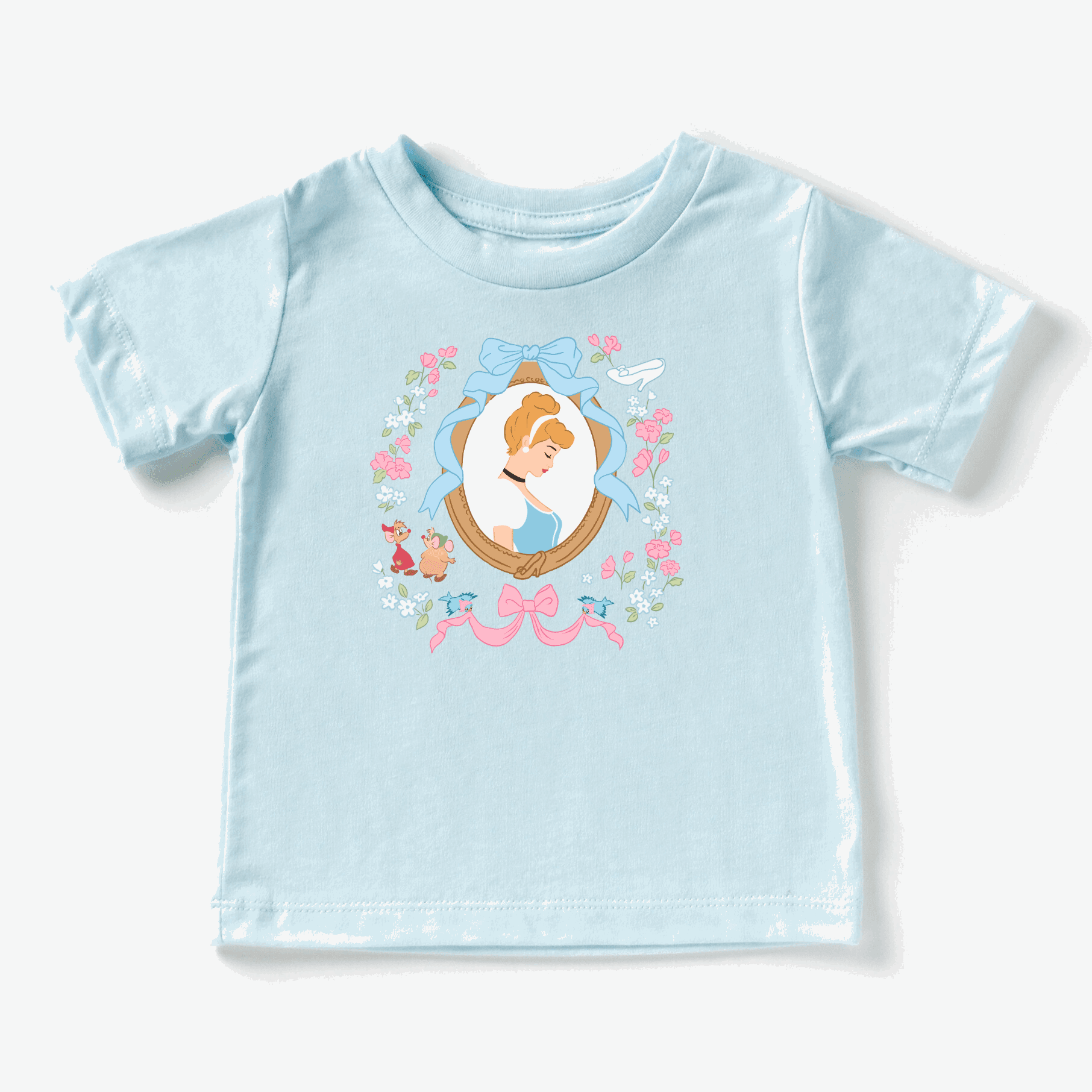 Glass Slipper Princess T-Shirt featheredbreaths