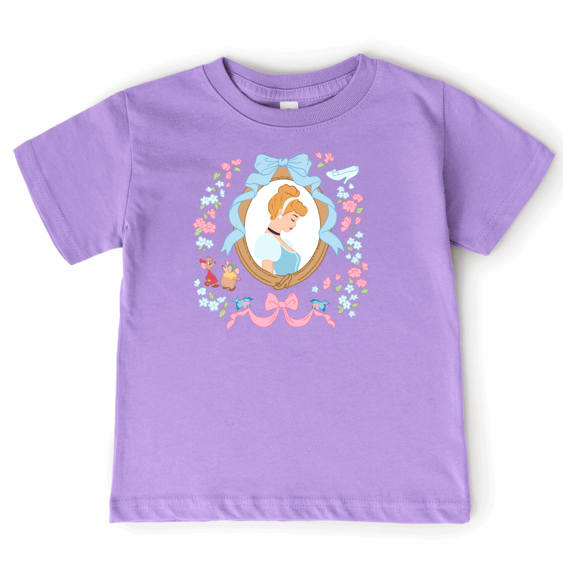 Glass Slipper Princess T-Shirt featheredbreaths