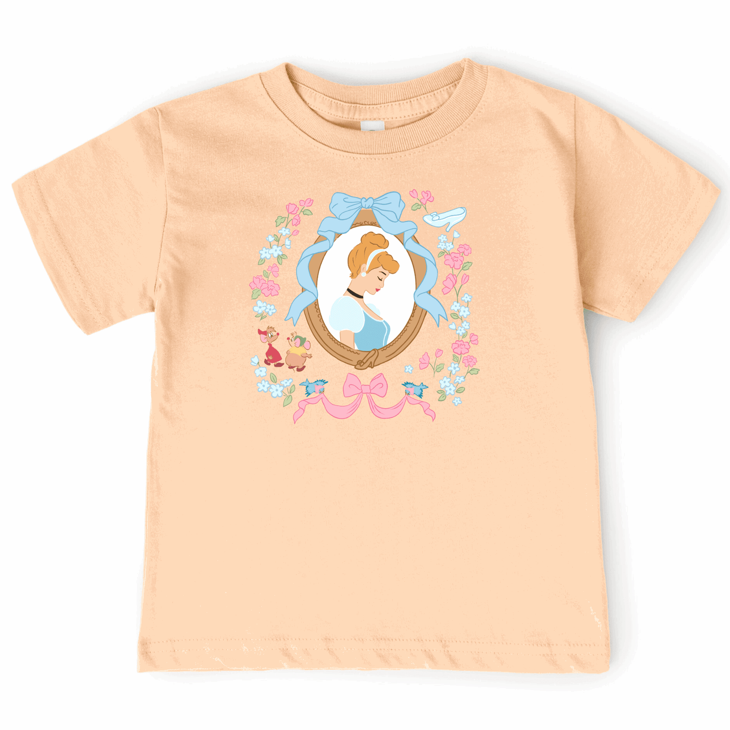 Glass Slipper Princess T-Shirt featheredbreaths