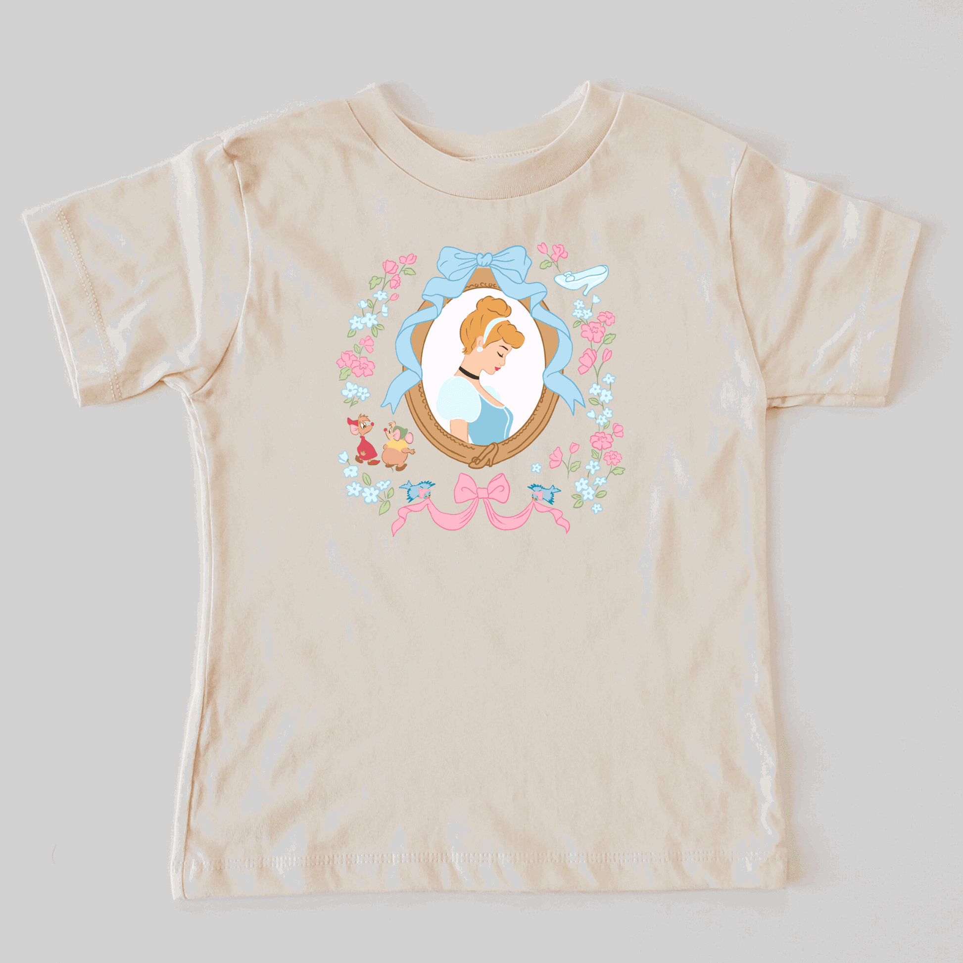 Glass Slipper Princess T-Shirt featheredbreaths