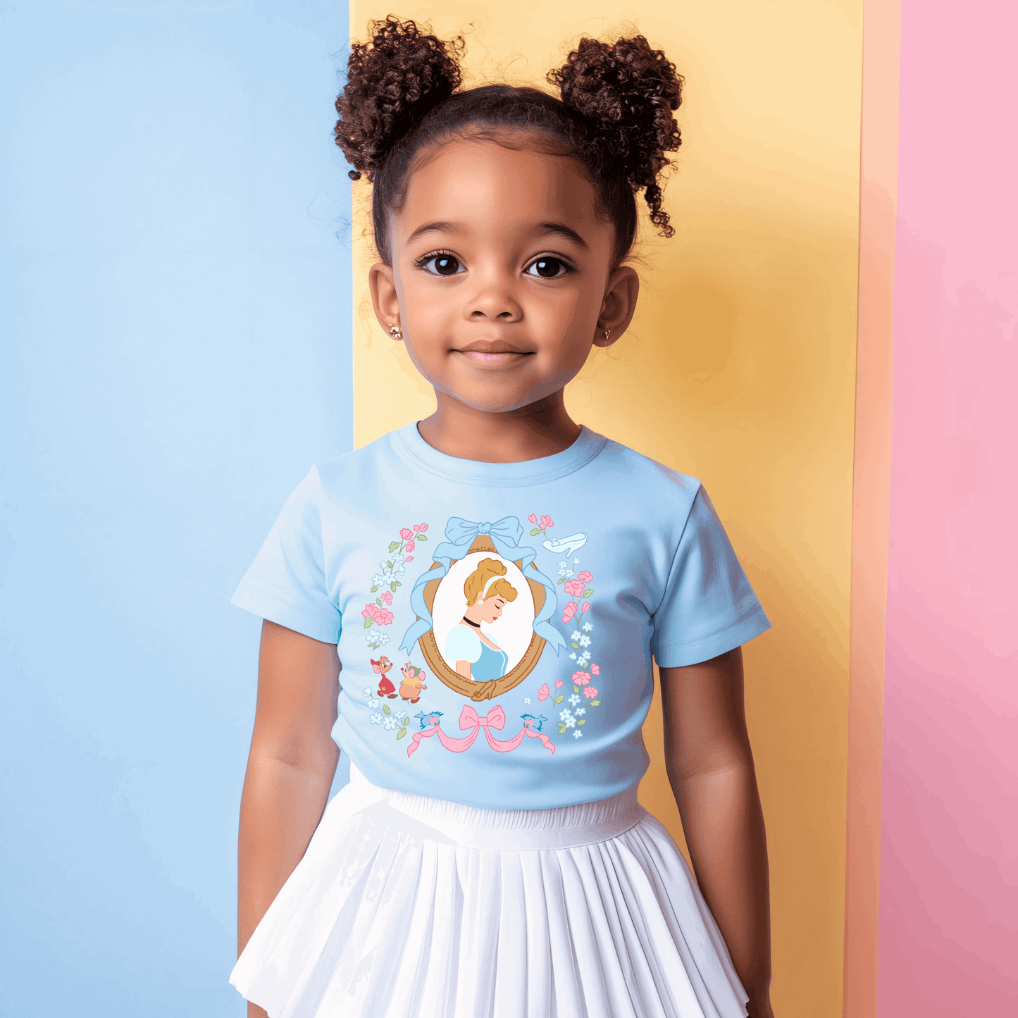 Glass Slipper Princess T-Shirt featheredbreaths