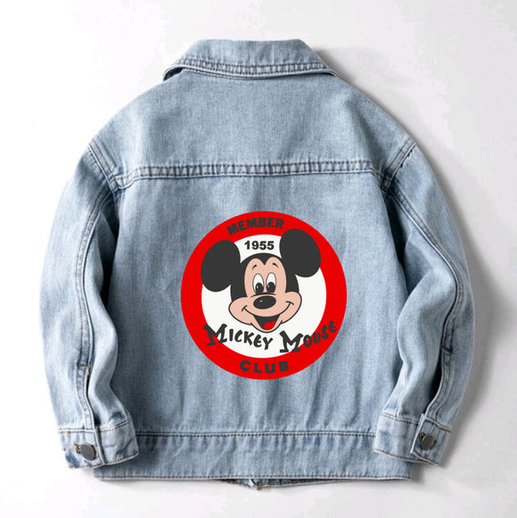 TODDLER MEMBERS CLUB DENIM JACKET