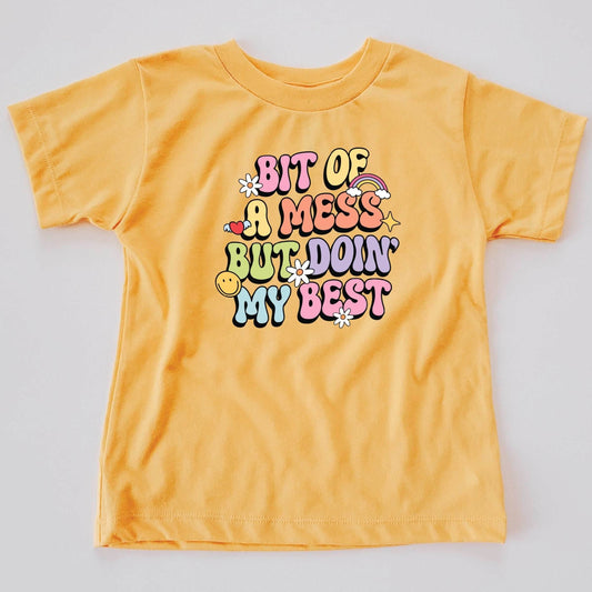 Doin' My Best Adult T-Shirt featheredbreaths