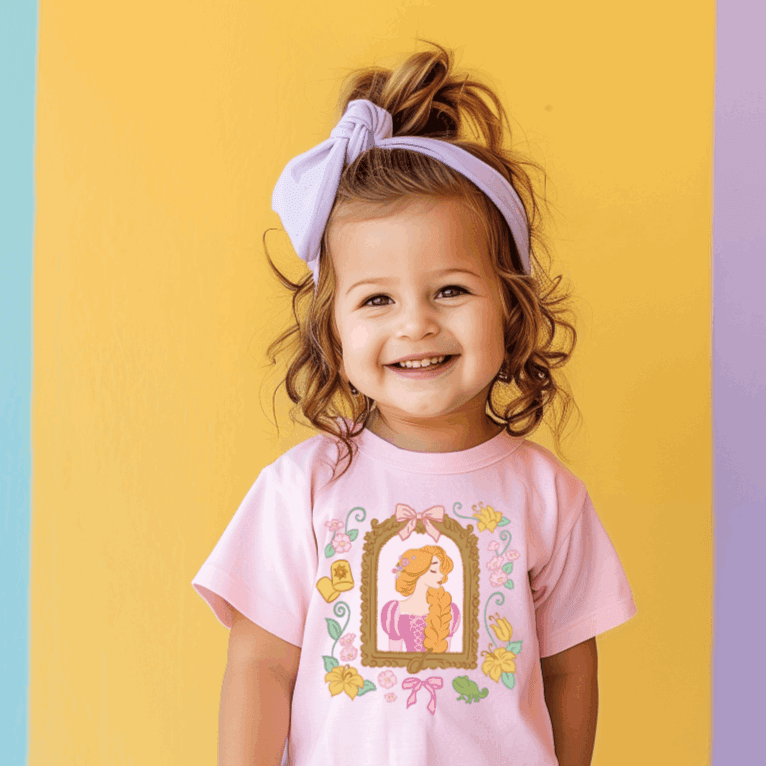 Rapunzel Princess T-Shirt featheredbreaths
