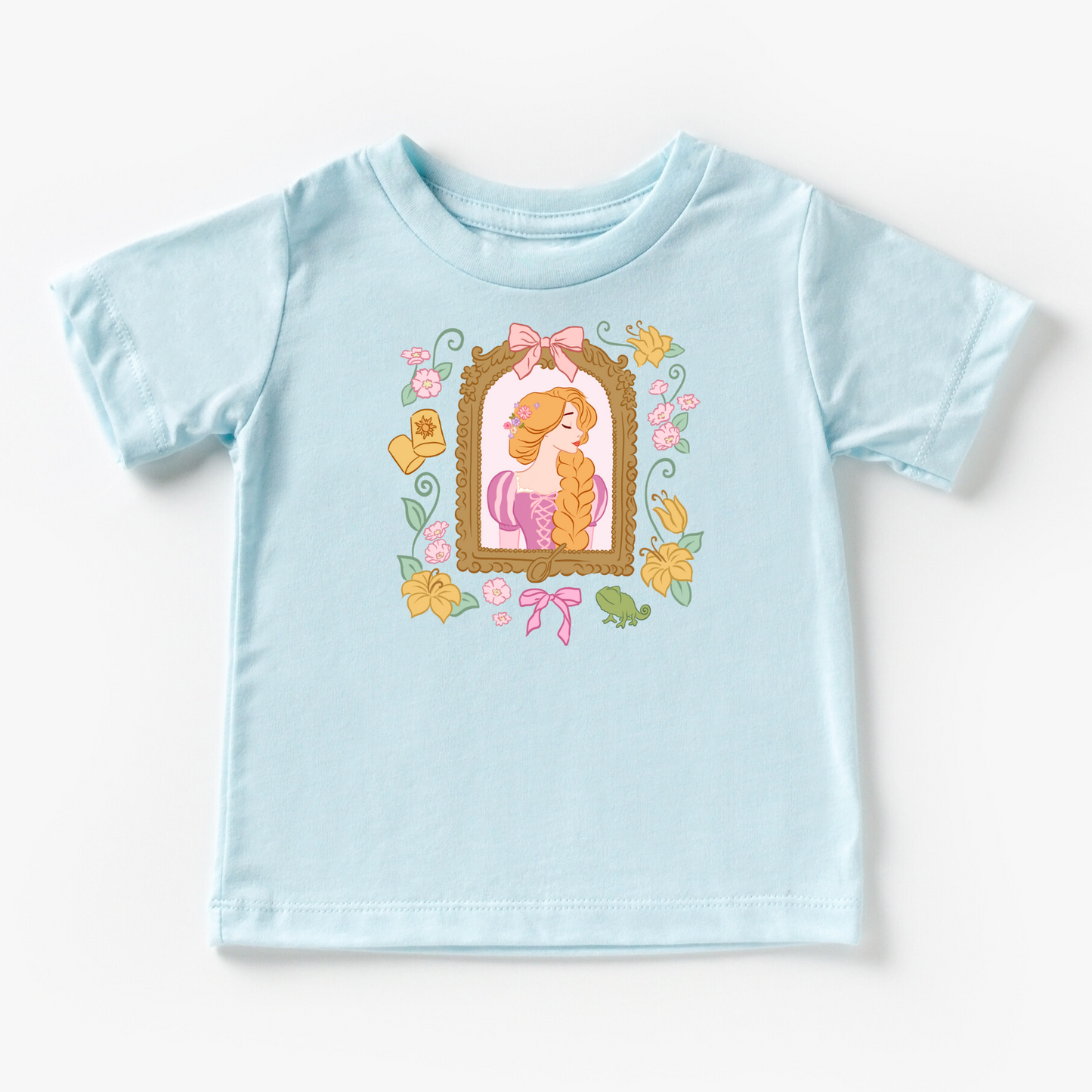 RAPUNZEL COQUETTE KIDS & ADULT TEE-multiple colors