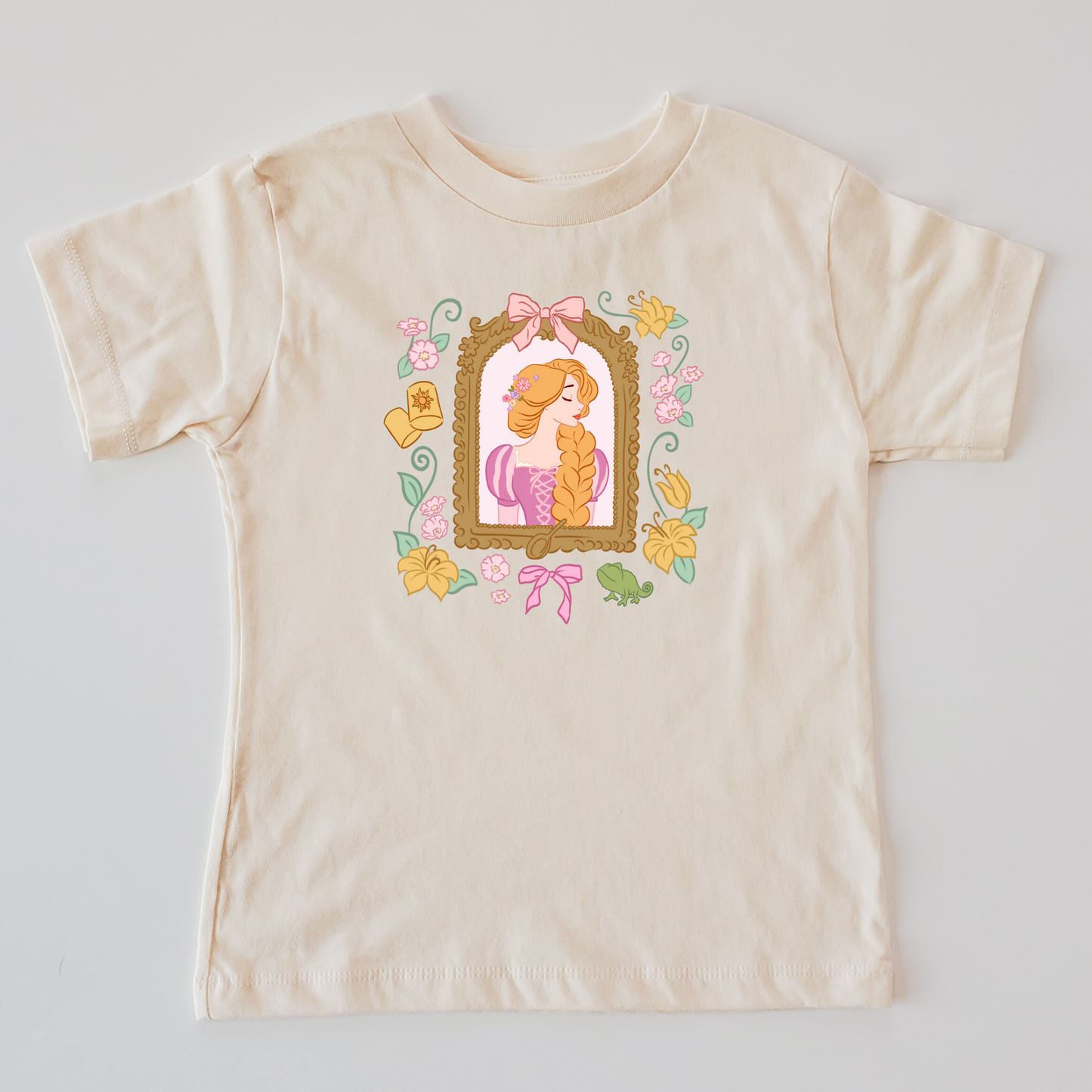 RAPUNZEL COQUETTE KIDS & ADULT TEE-multiple colors