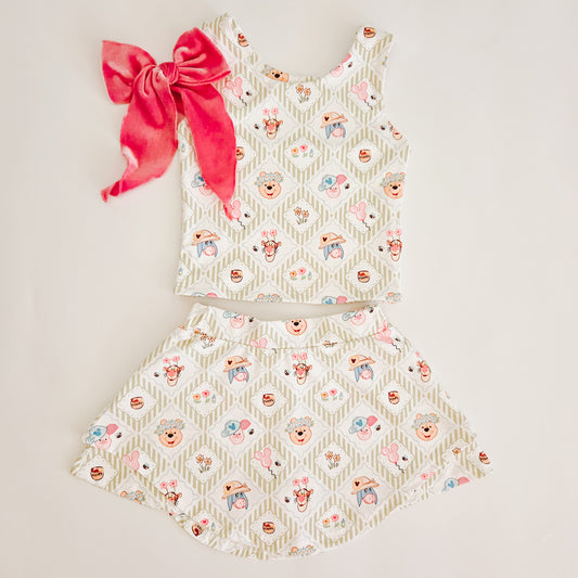 Summer Hunny & Pals Two Piece Athleticwear