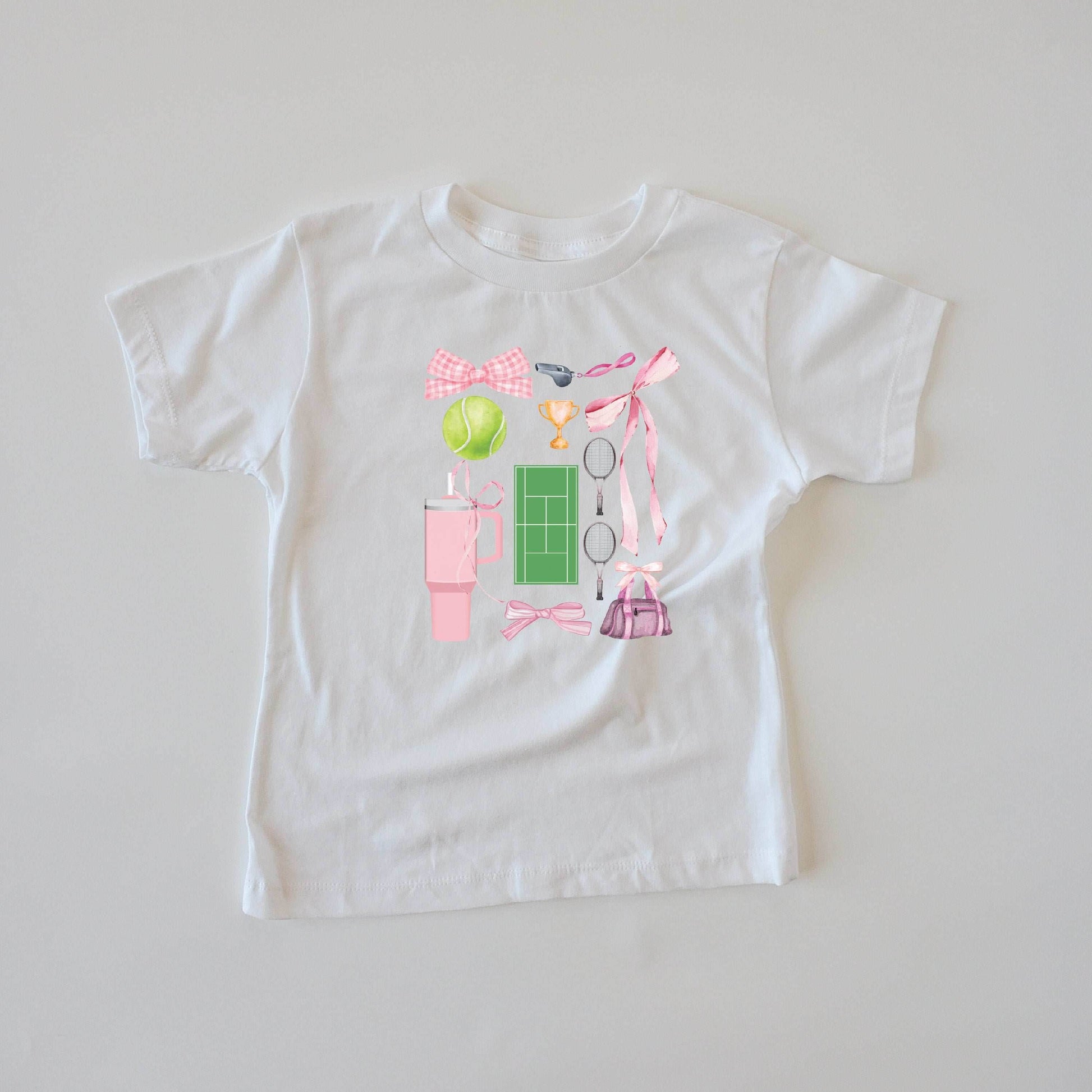 Tennis T-Shirt for girls mltiple colors featheredbreaths