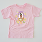 DARLING TIANA PRINCESS COQUETTE KIDS & ADULT TEE-multiple colors