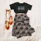 Double Slit Maxi Skirt for Toddler Girls