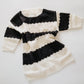 Super Slouchy Striped Sweater Dress