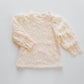 LACIE FLEECE LINED BLOUSE