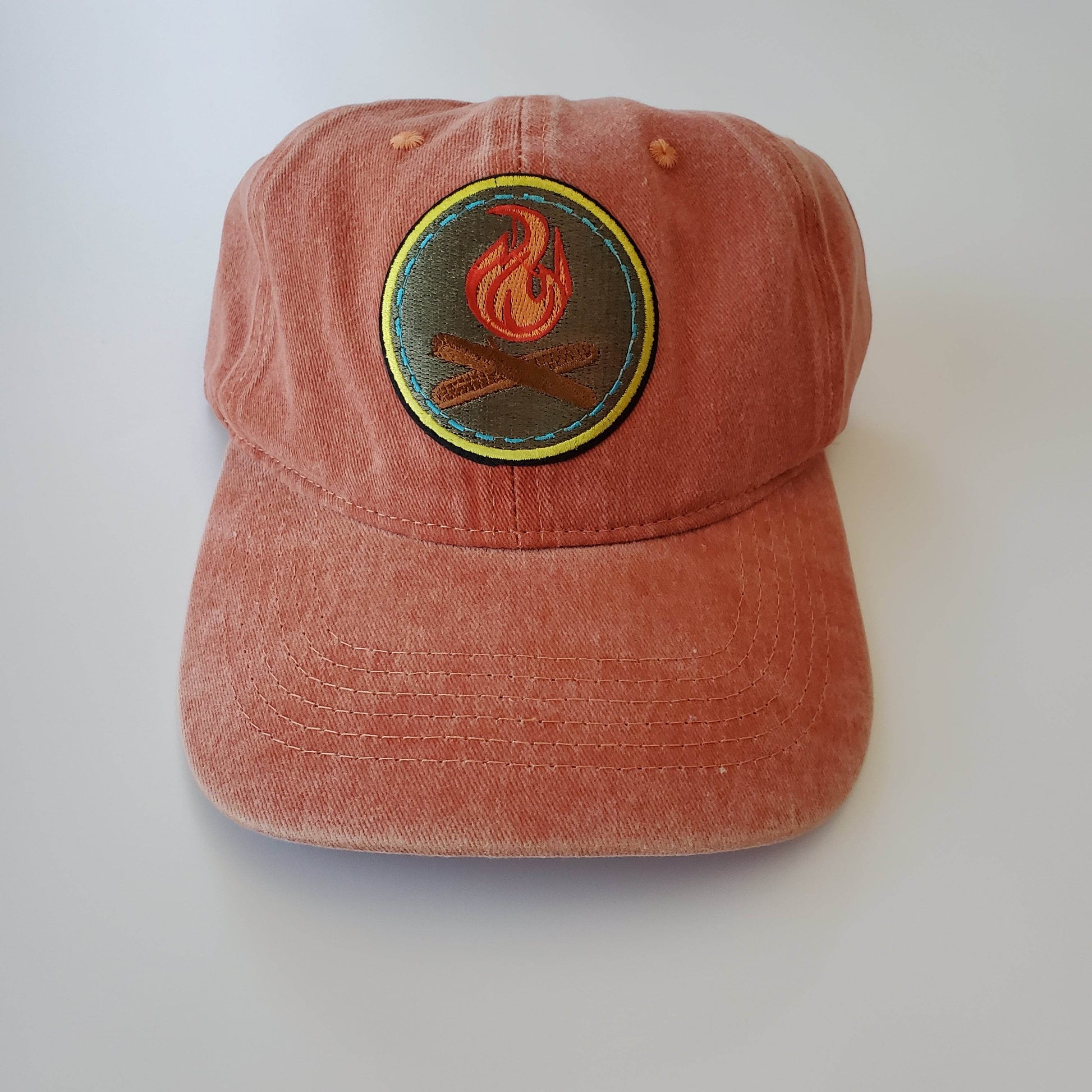 Campfire Adjustable Cap for Outdoor Adventures and Comfort featheredbreaths