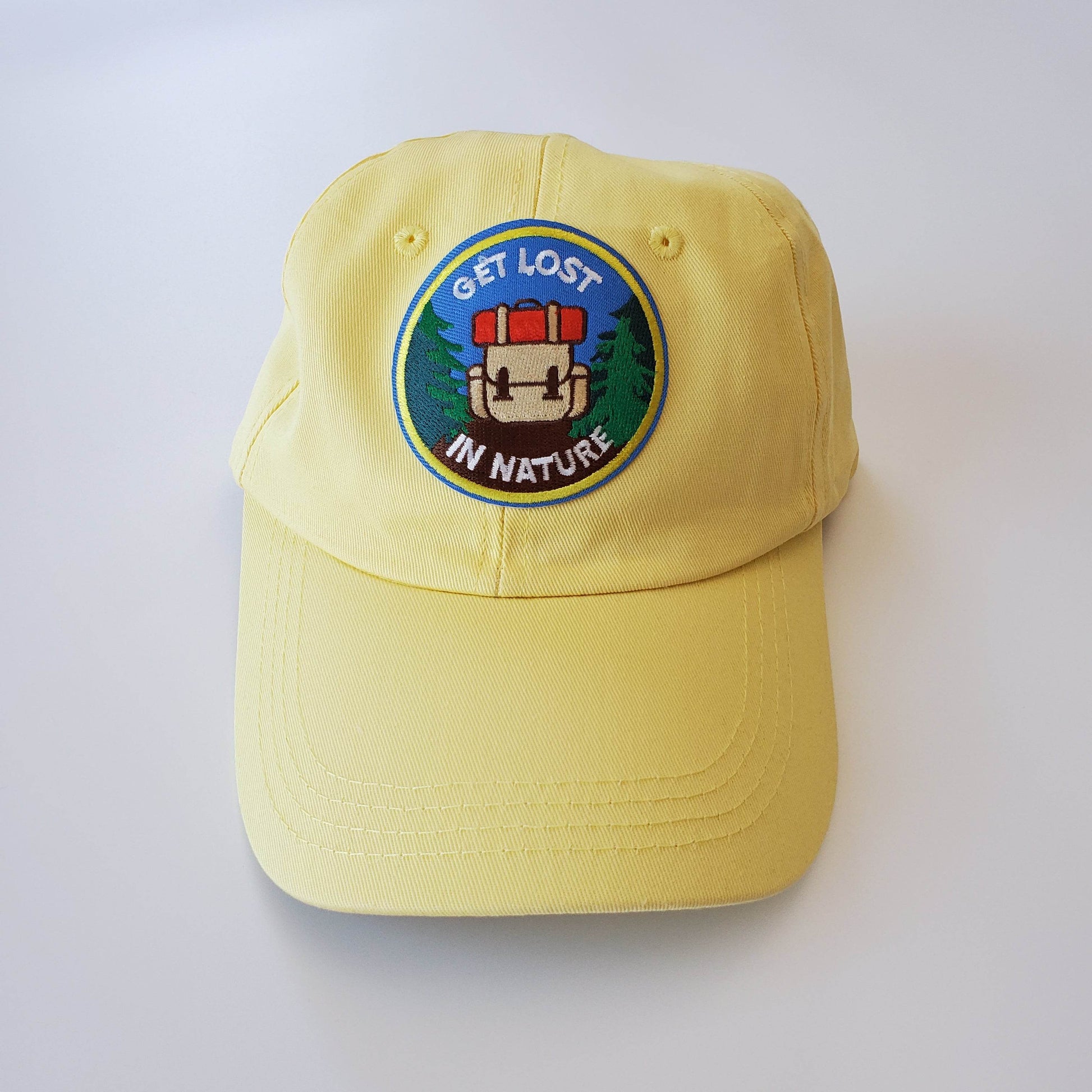 Get Lost in Nature Adjustable Cap - Outdoor Adventure Hat for All Seasons featheredbreaths