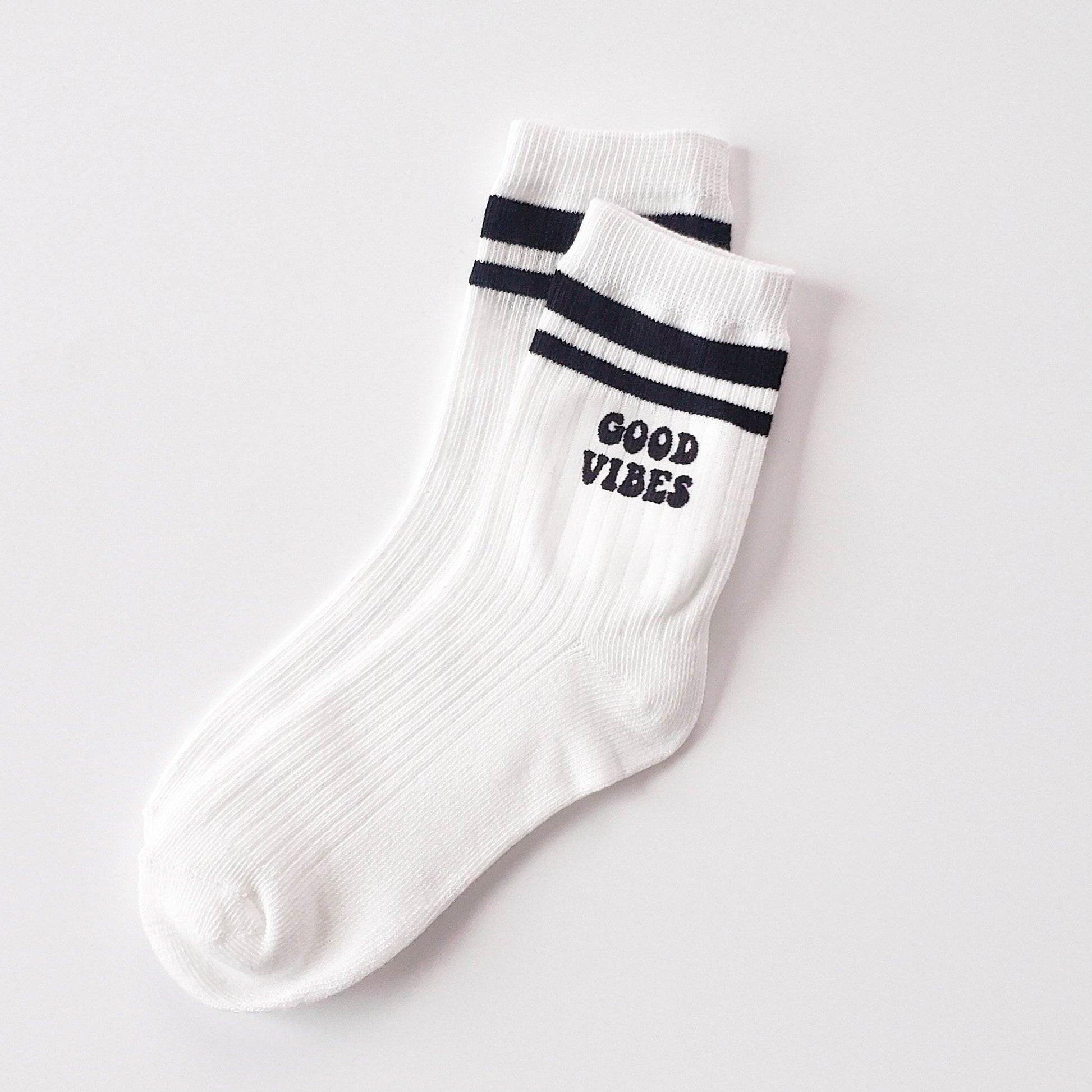 Good Vibes Socks - Colorful and Comfortable Socks for Positive Energy featheredbreaths