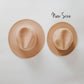 All New Small Classic Brim Hat Feathered Breaths