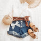 Denim Cut-Off Shorts Collection - Stylish and Trendy Denim Cut-Off Shorts featheredbreaths
