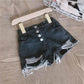 Denim Cut-Off Shorts Collection - Stylish and Trendy Denim Cut-Off Shorts featheredbreaths