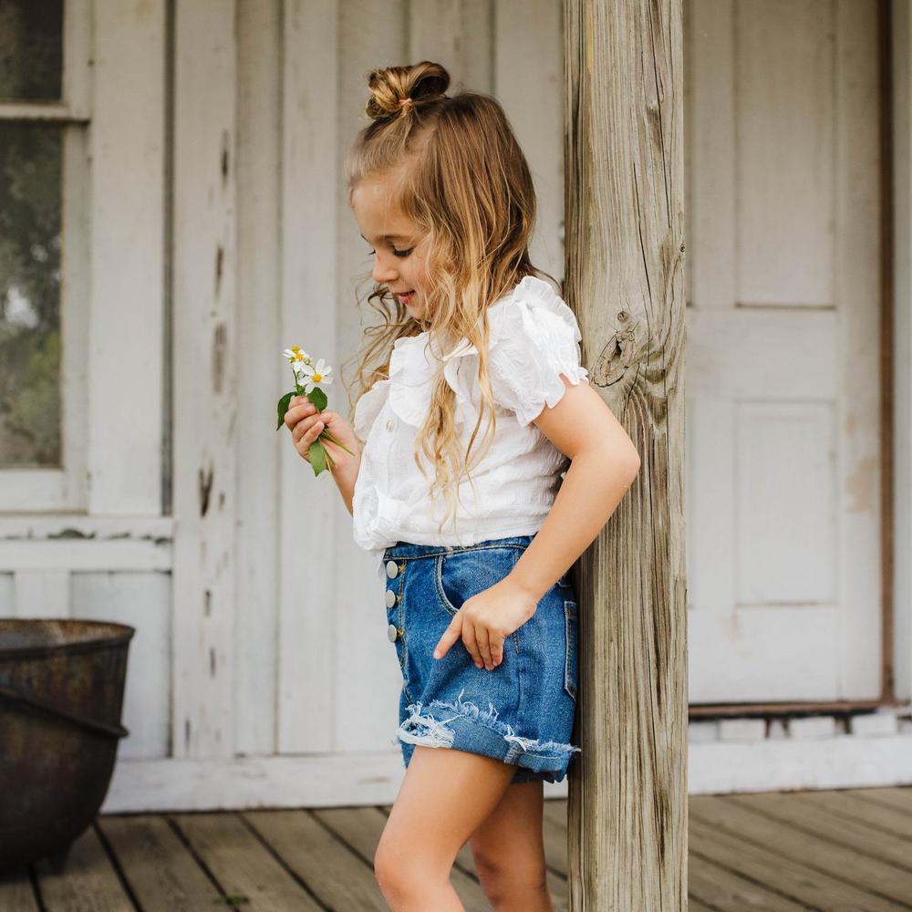Denim Cut-Off Shorts Collection - Stylish and Trendy Denim Cut-Off Shorts featheredbreaths