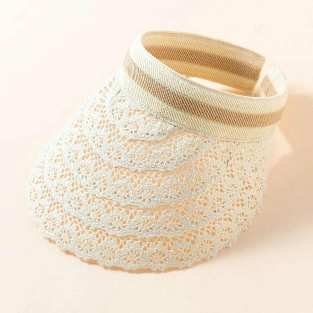 Kids Lace Visors - Stylish Sun Protection for Children featheredbreaths
