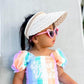 Kids Lace Visors - Stylish Sun Protection for Children featheredbreaths