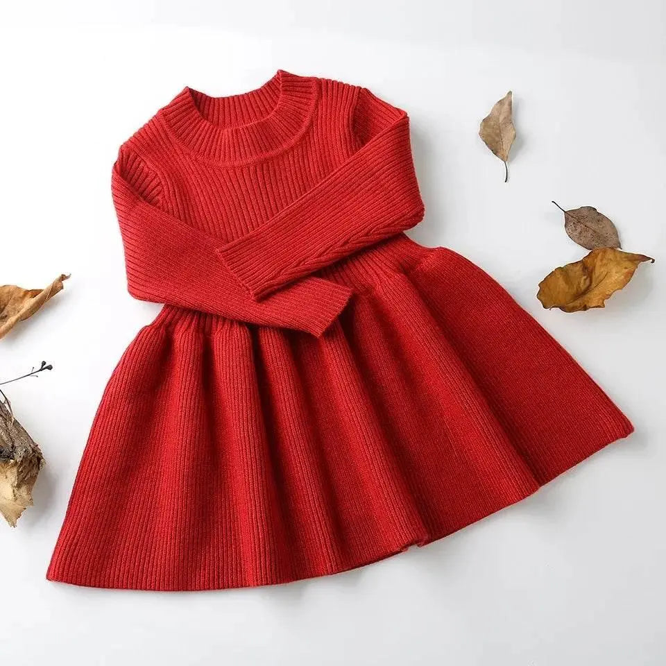 Knit Dresses for Infant Girls - Adorable Knit Dress Collection featheredbreaths