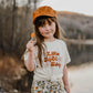 Little Miss Daisy T-Shirt for Kids - Cute Floral Graphic Tee featheredbreaths